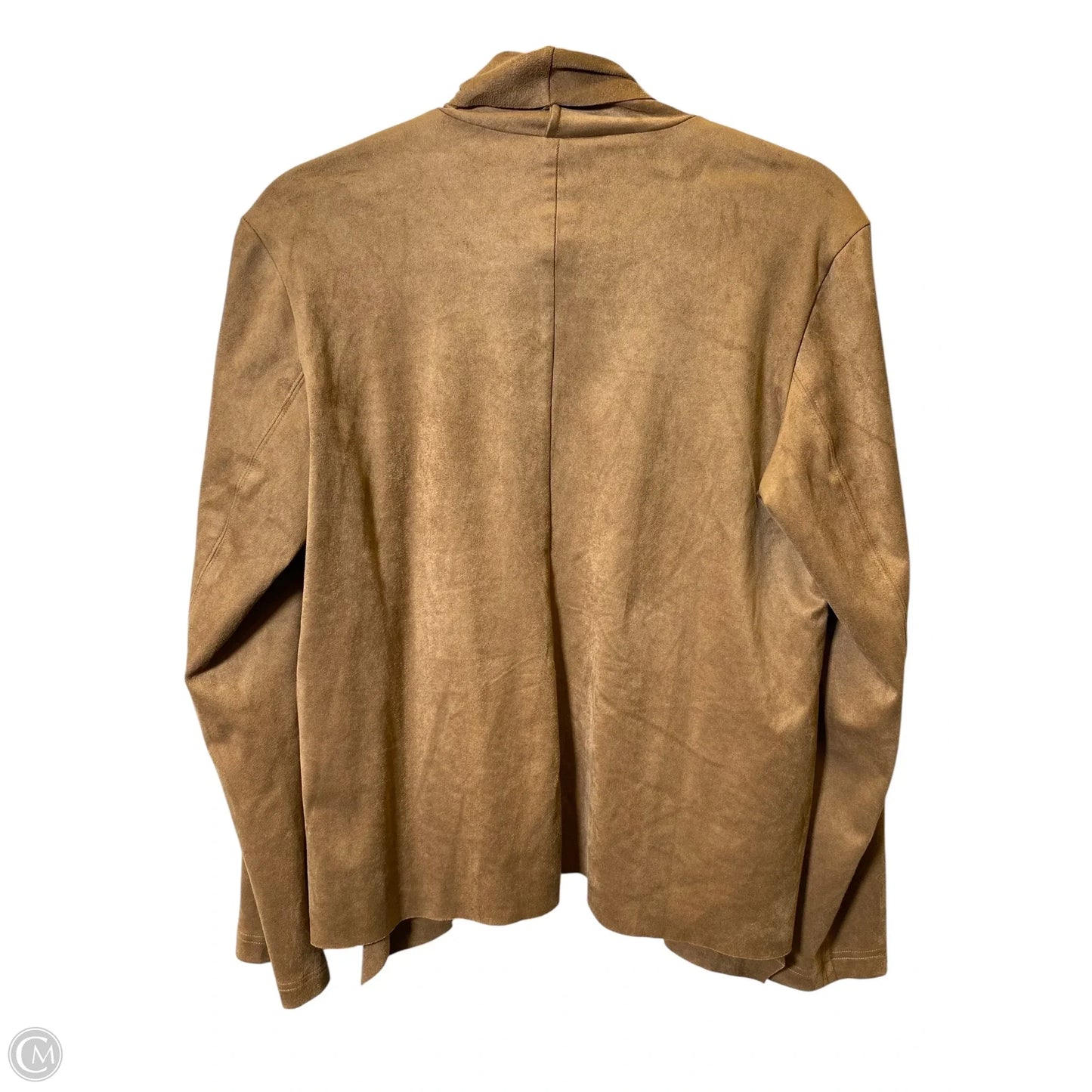 Cardigan By Dana Buchman In Brown, Size: L