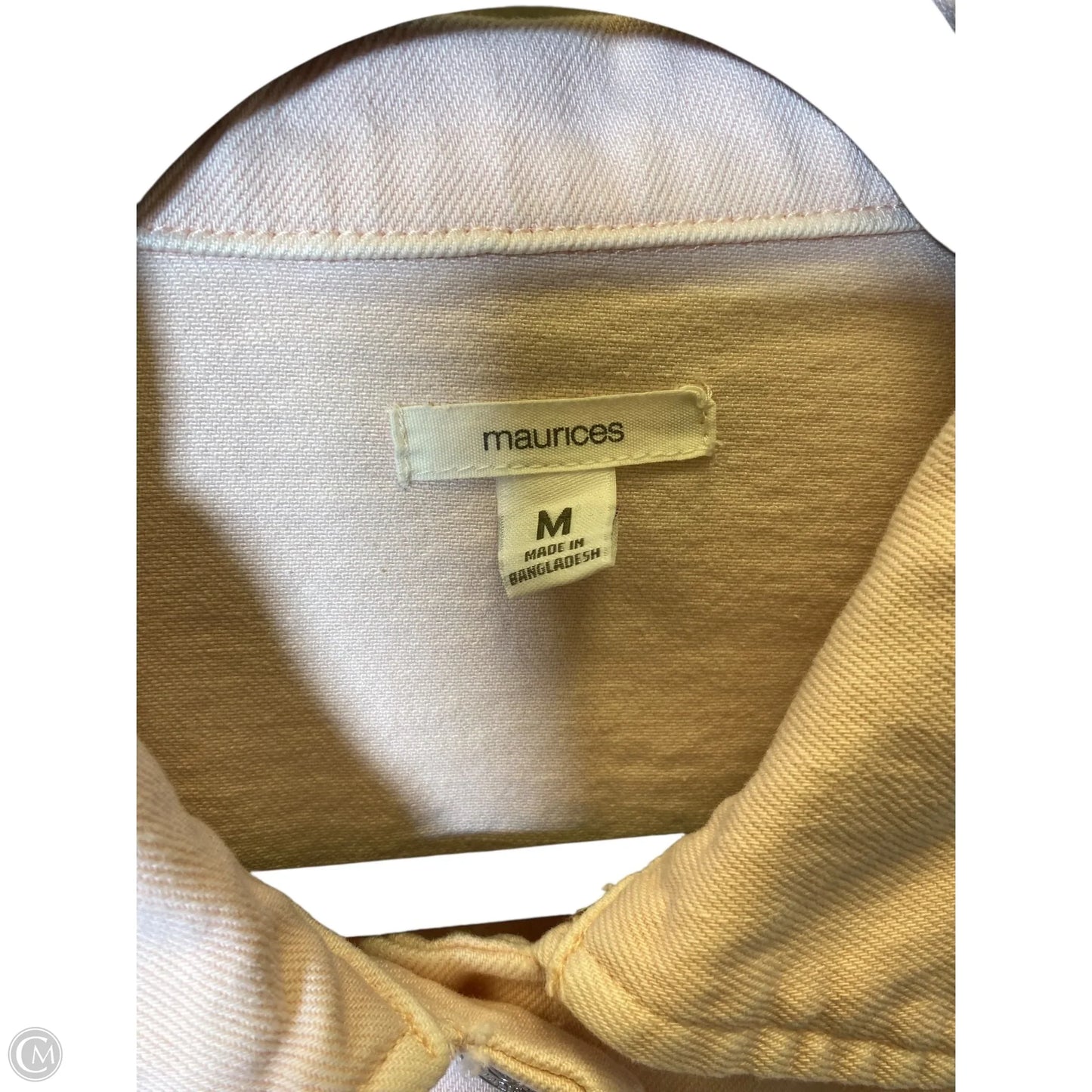 Jacket Denim By Maurices In Pink, Size: M