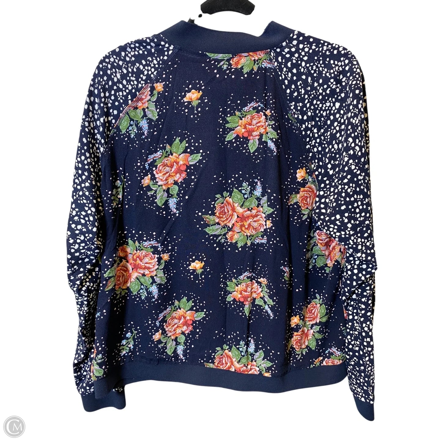 Blouse Long Sleeve By Maurices In Multi-colored, Size: Xl