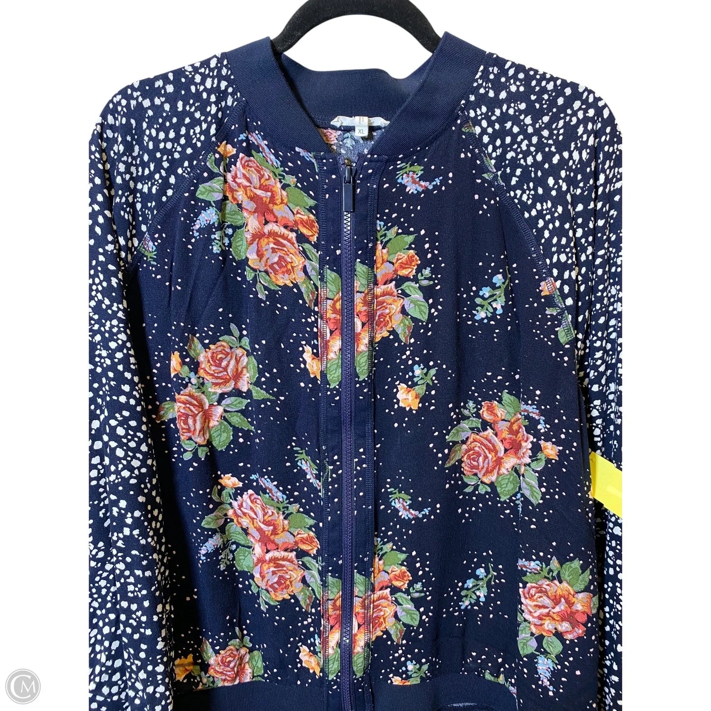 Blouse Long Sleeve By Maurices In Multi-colored, Size: Xl