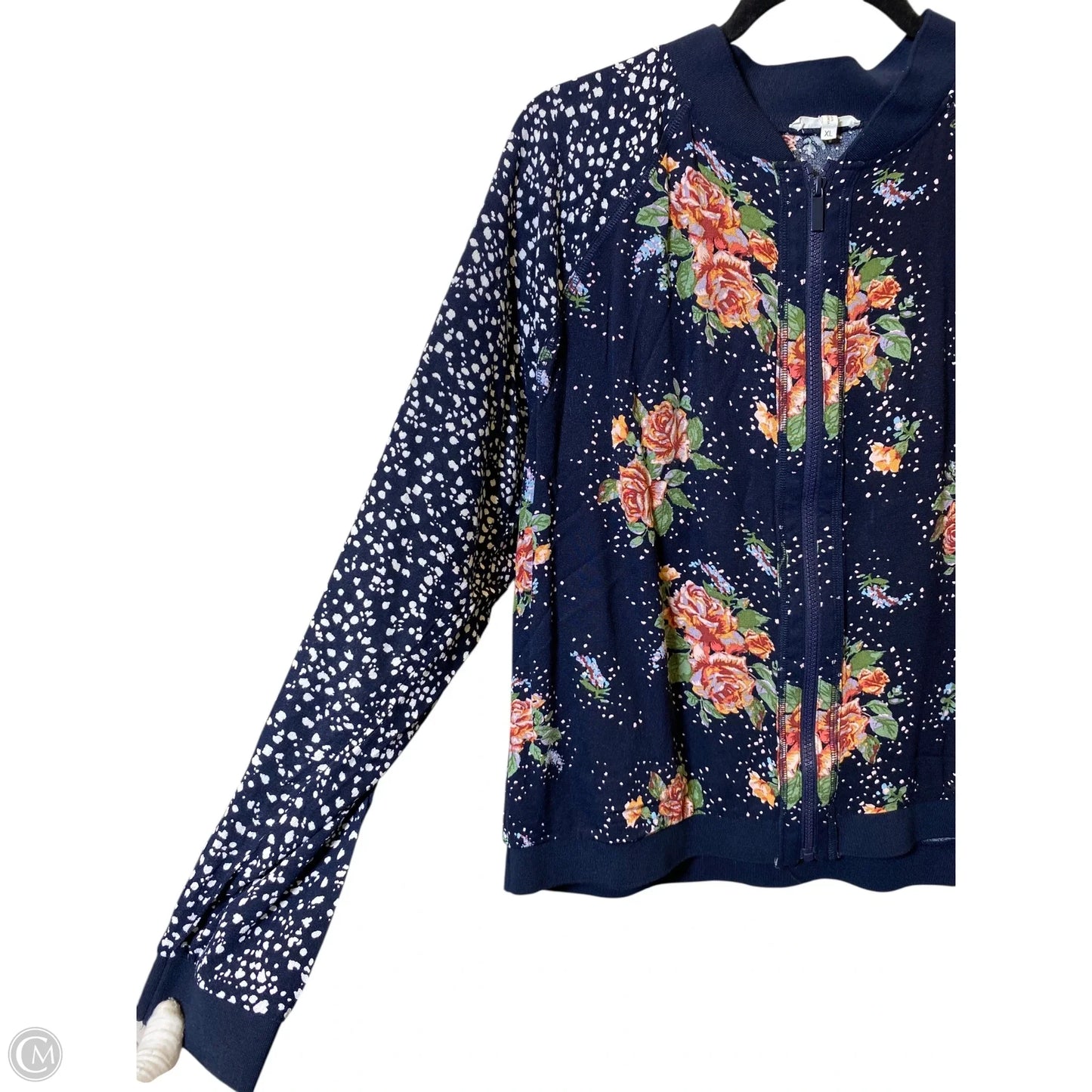 Blouse Long Sleeve By Maurices In Multi-colored, Size: Xl