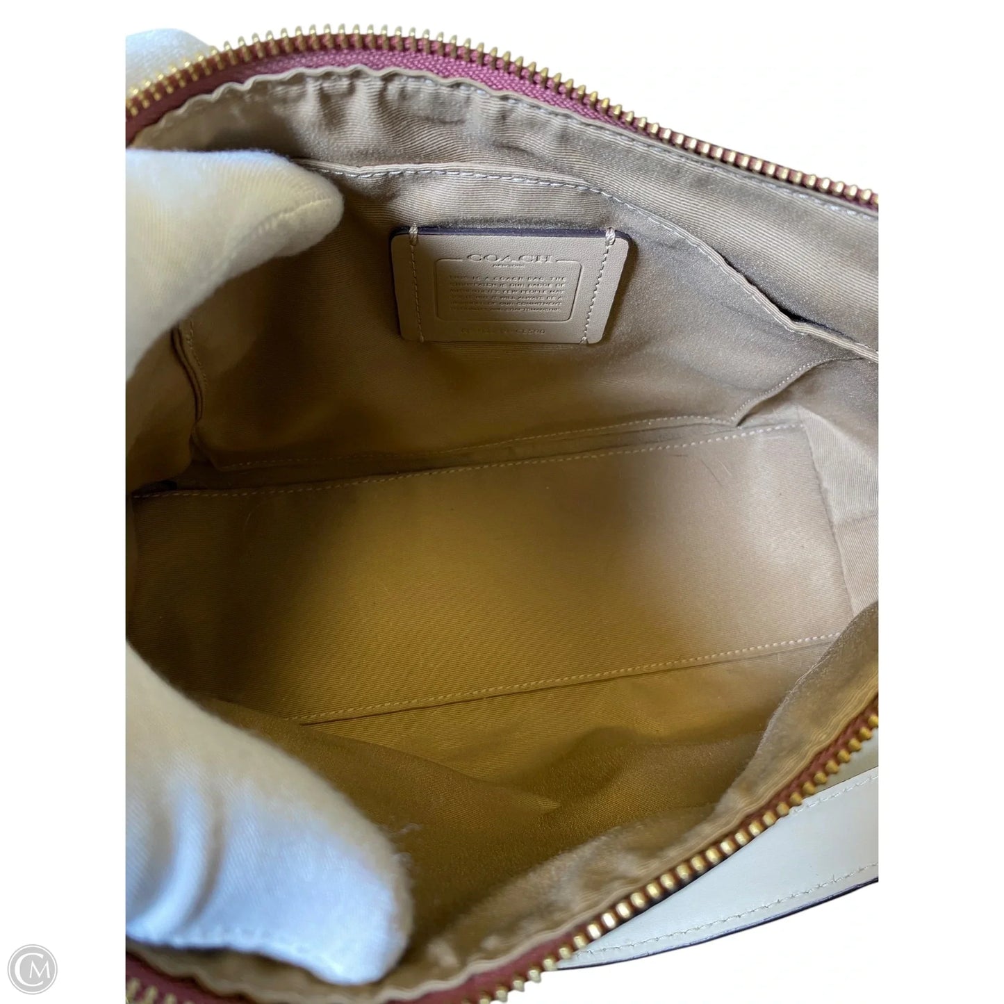 Handbag Designer By Coach, Size: Small