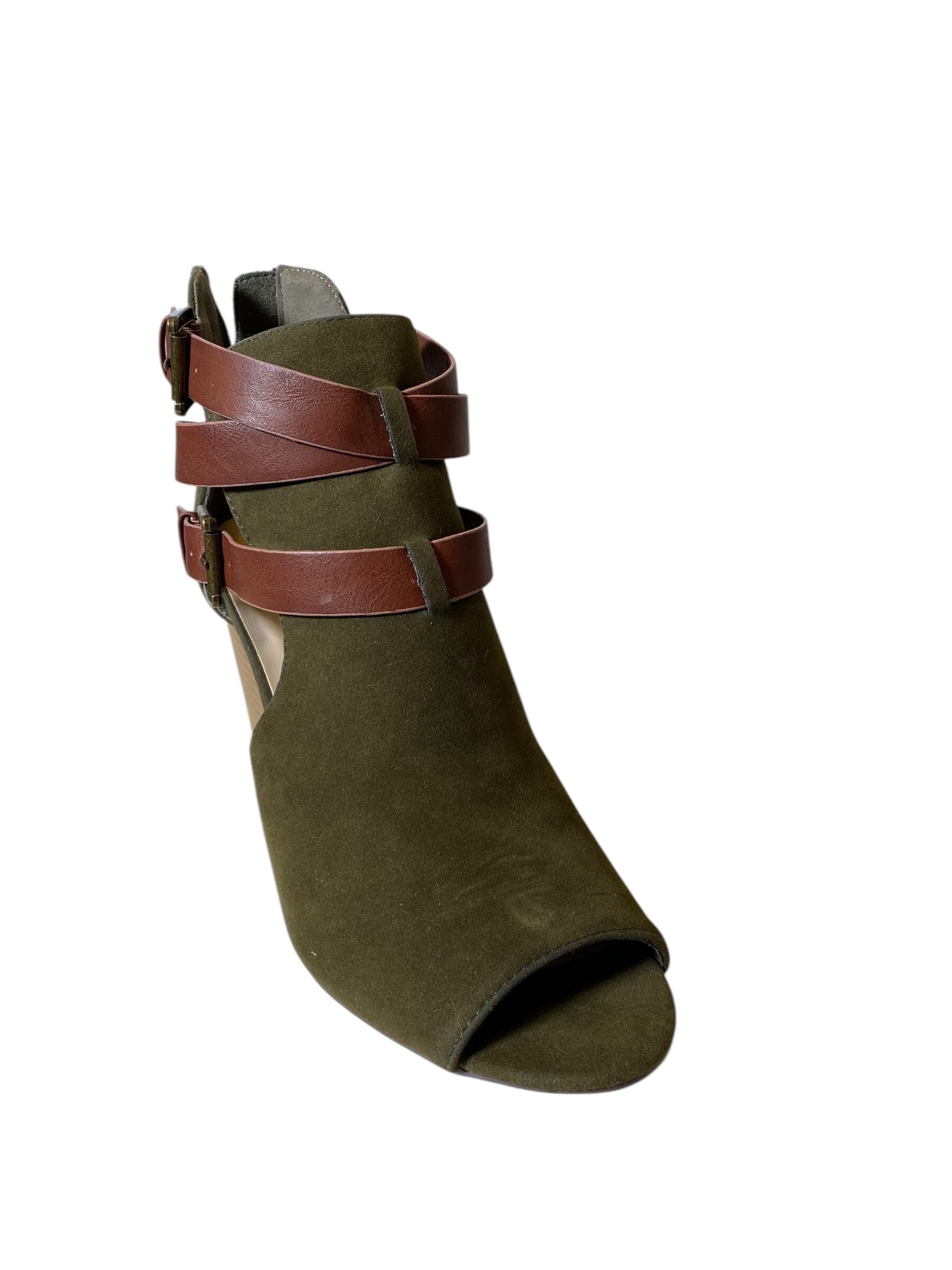 Sandals Heels Block By Shoedazzle Size: 9.5
