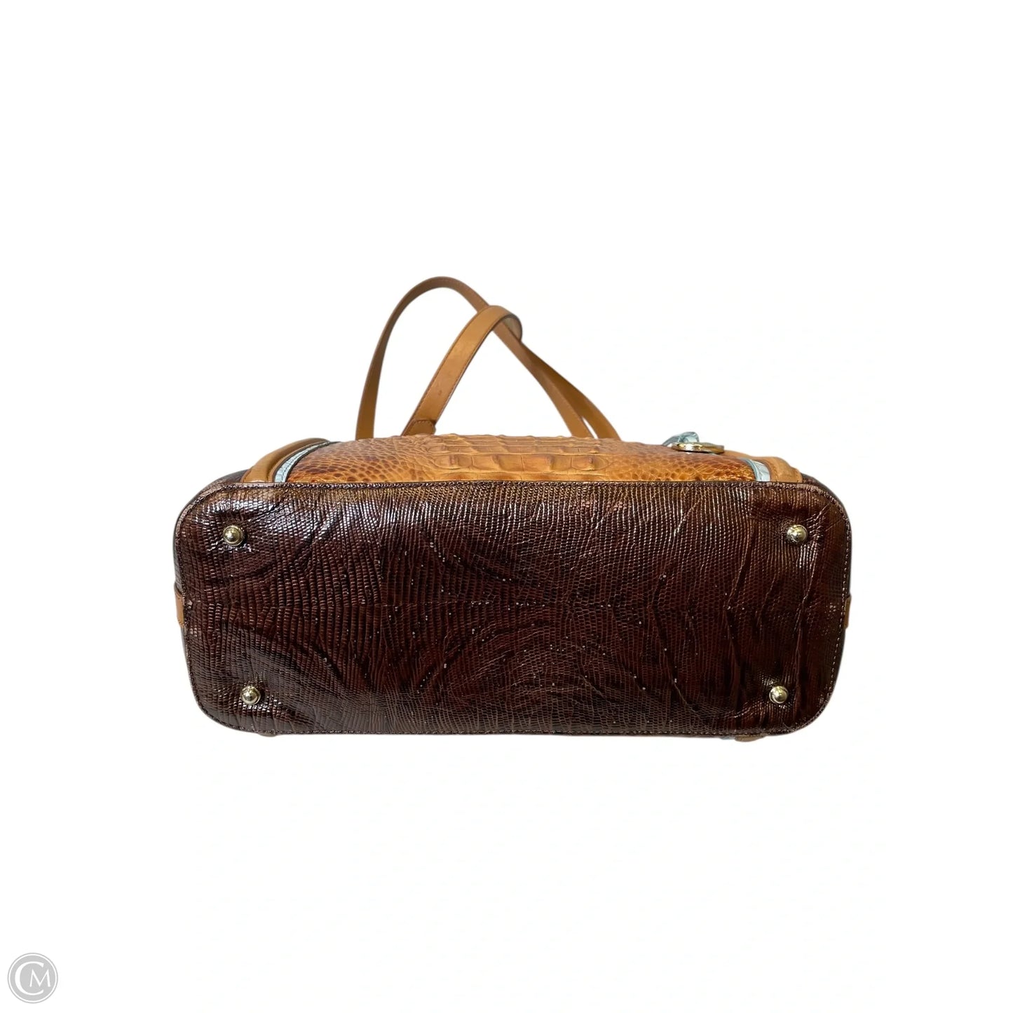 Handbag Designer By Brahmin, Size: Large