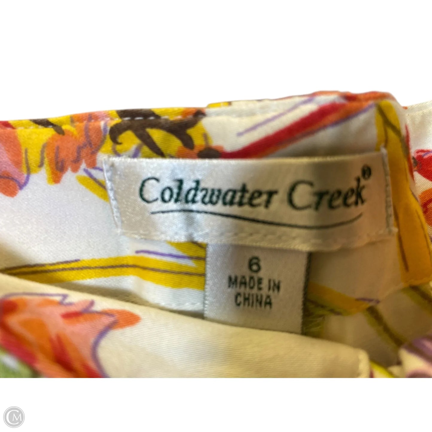 Capris By Coldwater Creek In Floral Print, Size: 6