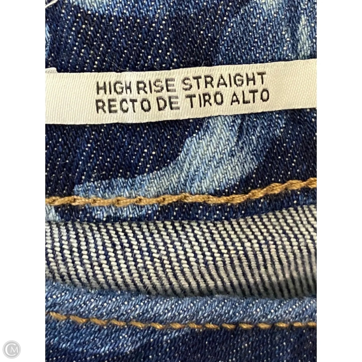 Jeans Straight By Ava & Viv In Blue, Size: 16