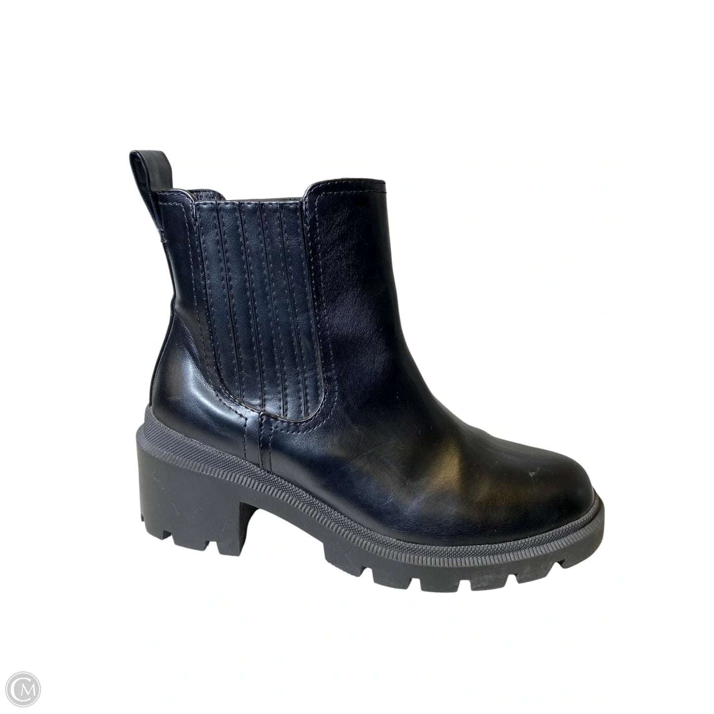 Boots Ankle Heels By Universal Thread In Black, Size: 9