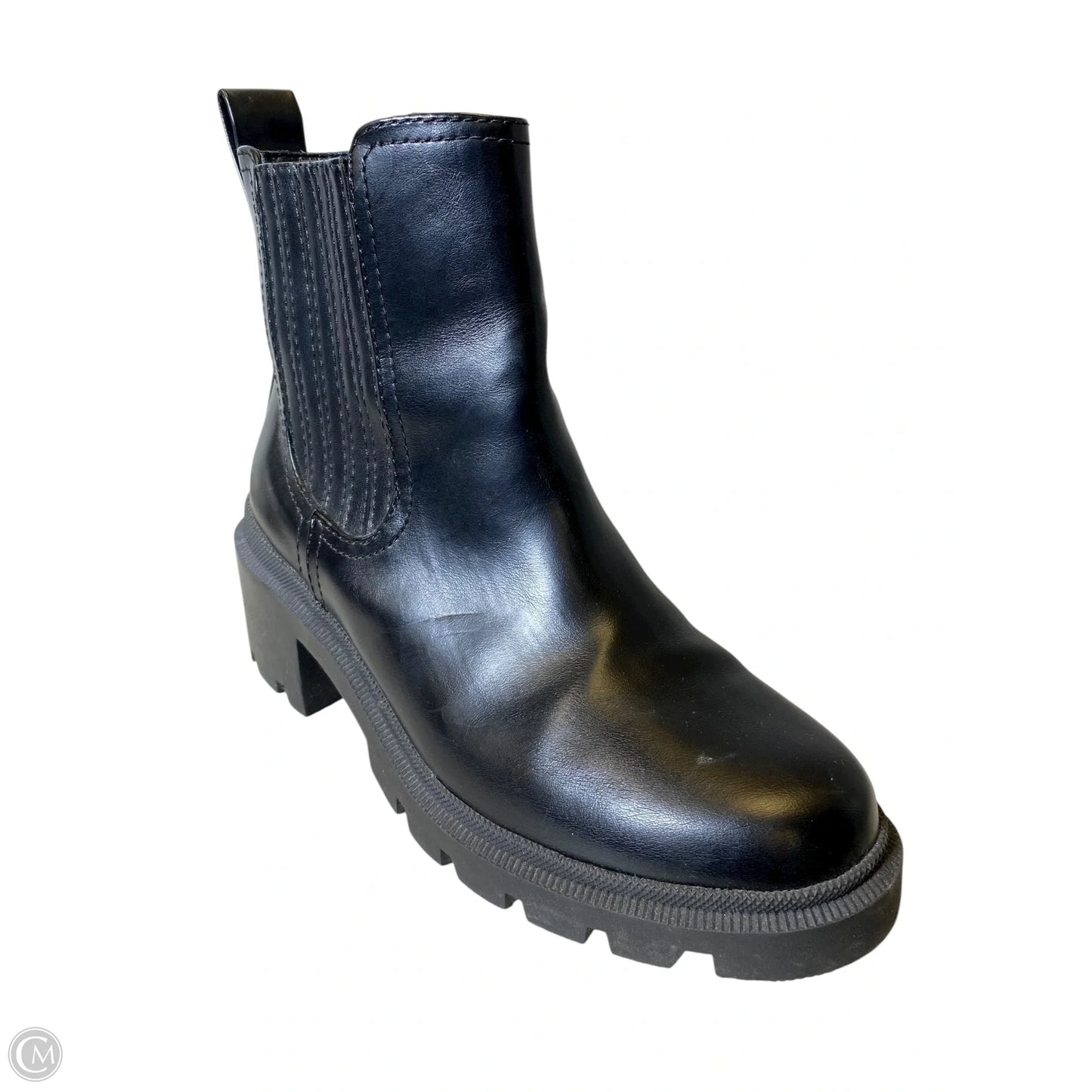 Boots Ankle Heels By Universal Thread In Black, Size: 9