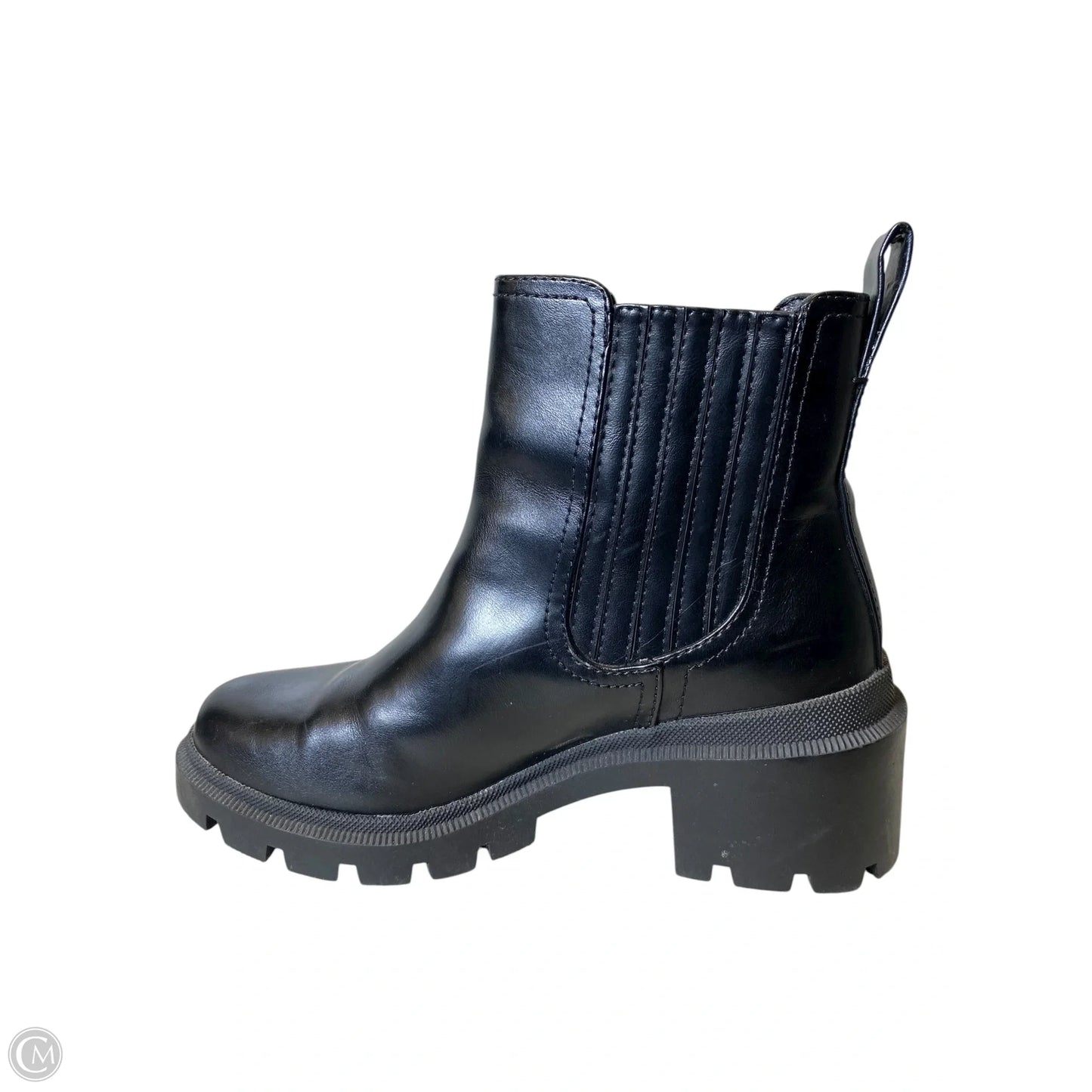 Boots Ankle Heels By Universal Thread In Black, Size: 9