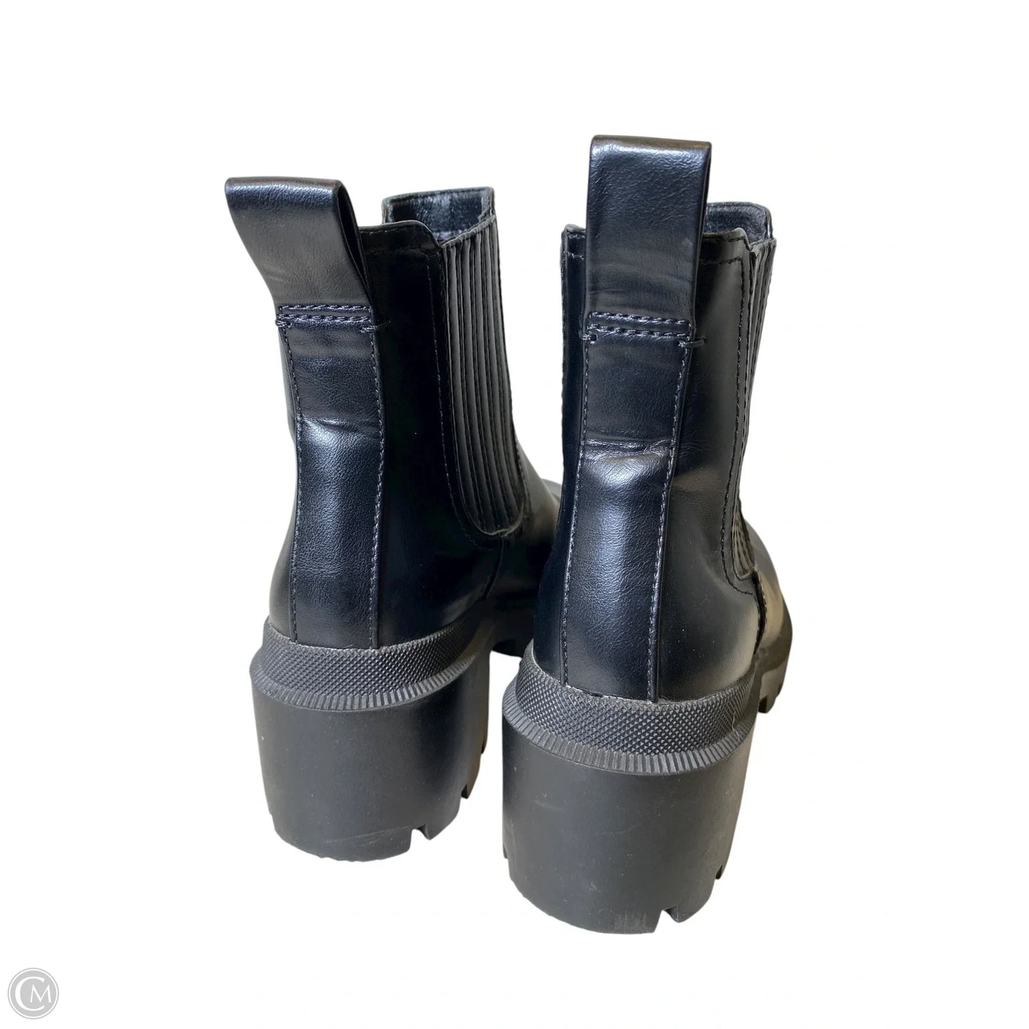 Boots Ankle Heels By Universal Thread In Black, Size: 9