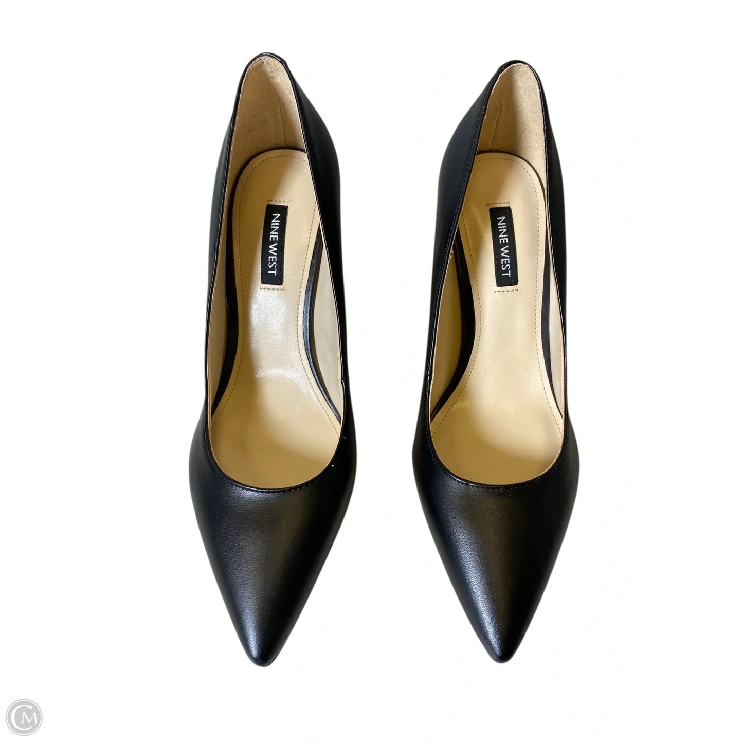 Shoes Heels Block By Nine West In Black, Size: 7.5