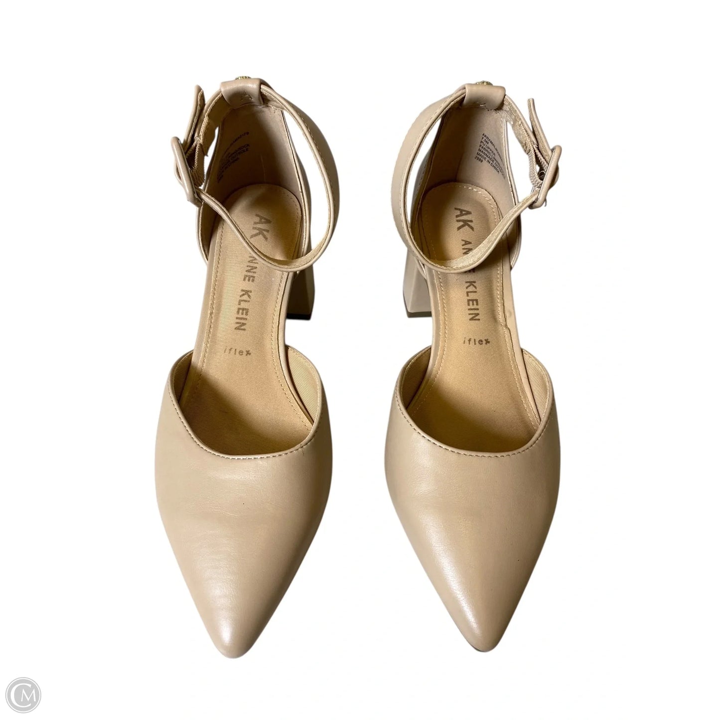 Shoes Heels Block By Anne Klein In Beige, Size: 7.5