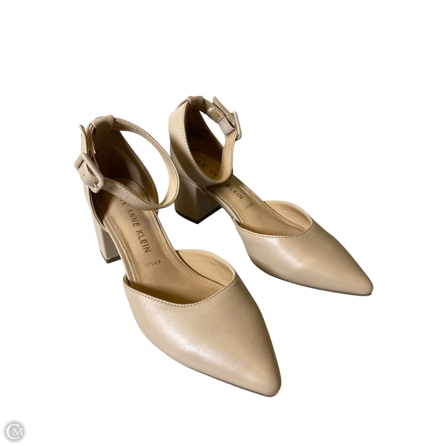Shoes Heels Block By Anne Klein In Beige, Size: 7.5