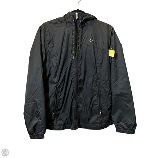 Jacket Utility By Calvin Klein In Black, Size: M