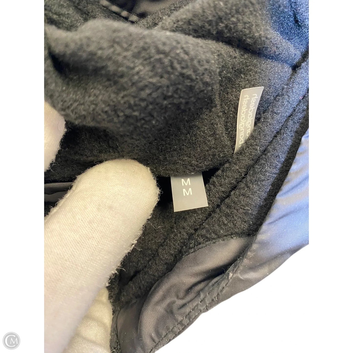 Jacket Utility By Calvin Klein In Black, Size: M