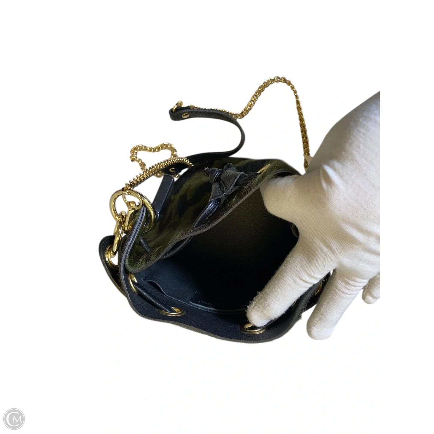 Crossbody Leather By Clothes Mentor, Size: Small