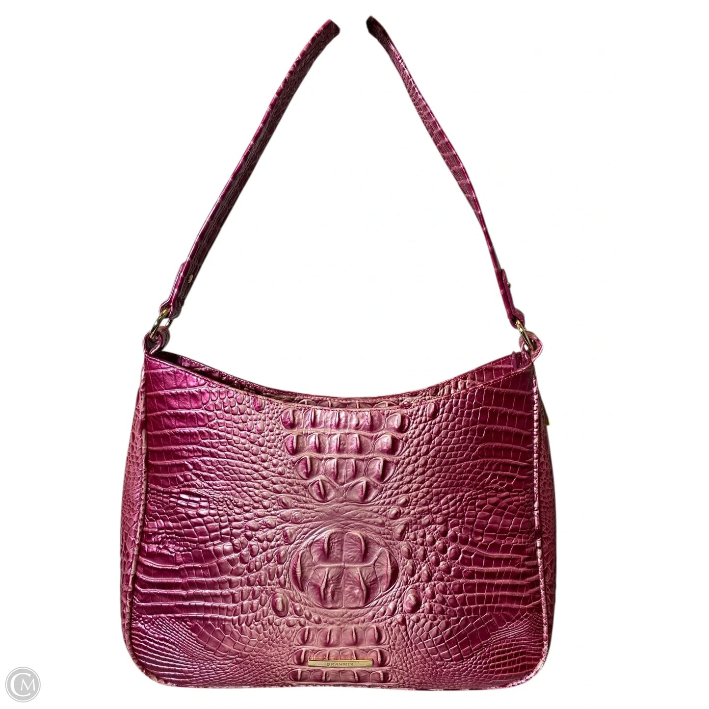 Handbag Designer By Brahmin, Size: Large