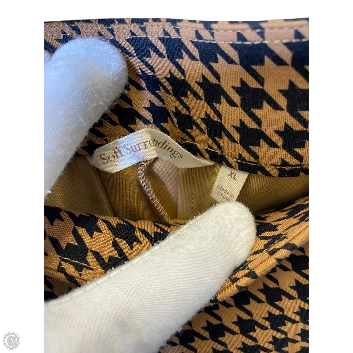 Pants Other By Soft Surroundings In Black & Tan, Size: Xl