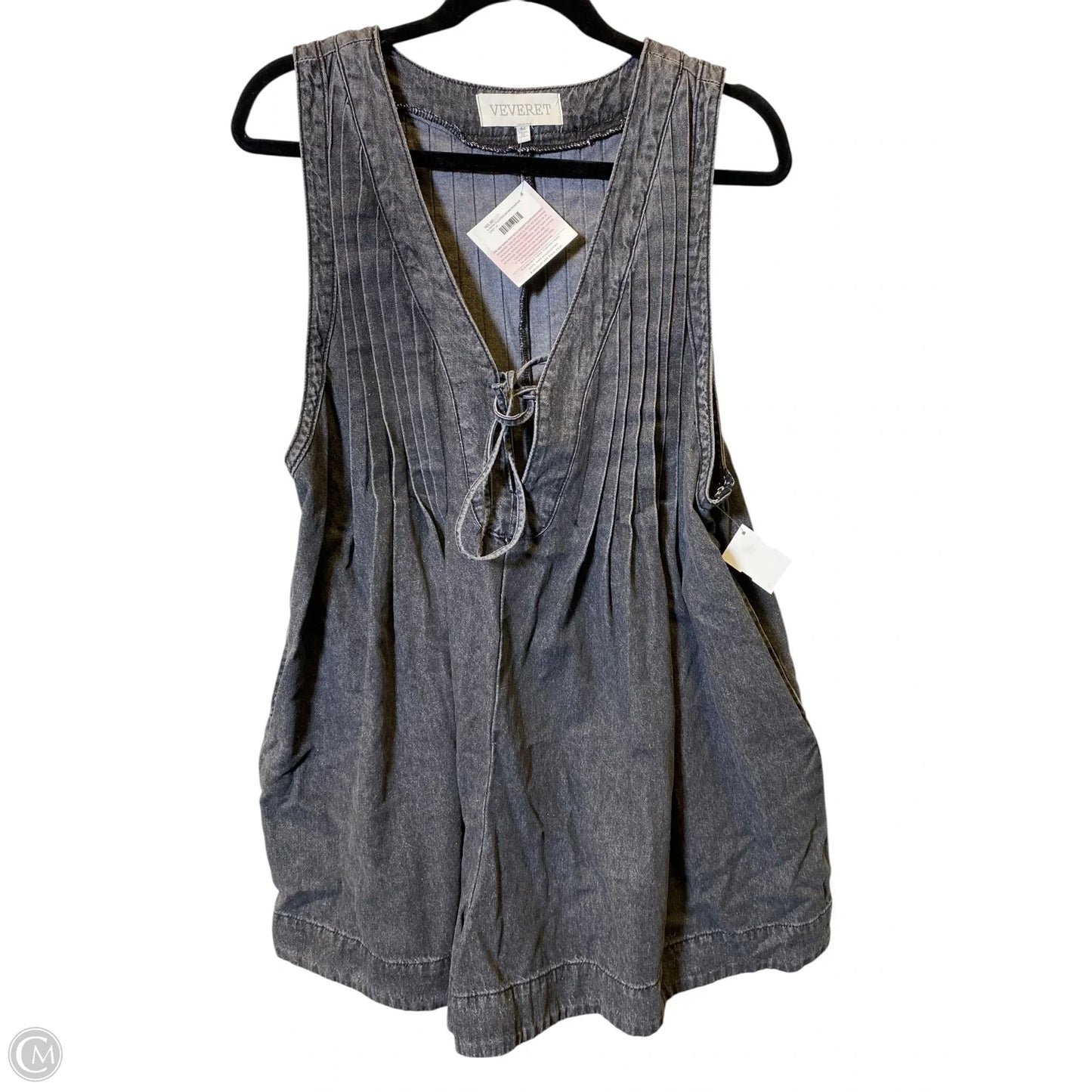 Romper By Clothes Mentor In Grey, Size: M
