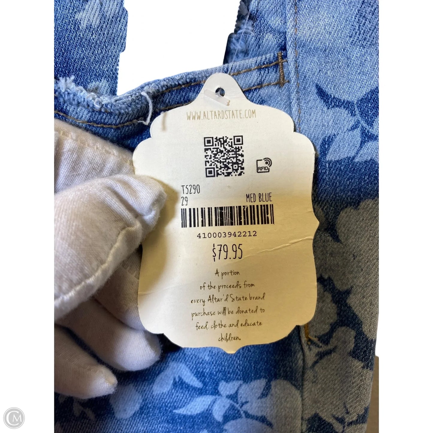 Jeans Boot Cut By Altard State In Blue Denim, Size: 8