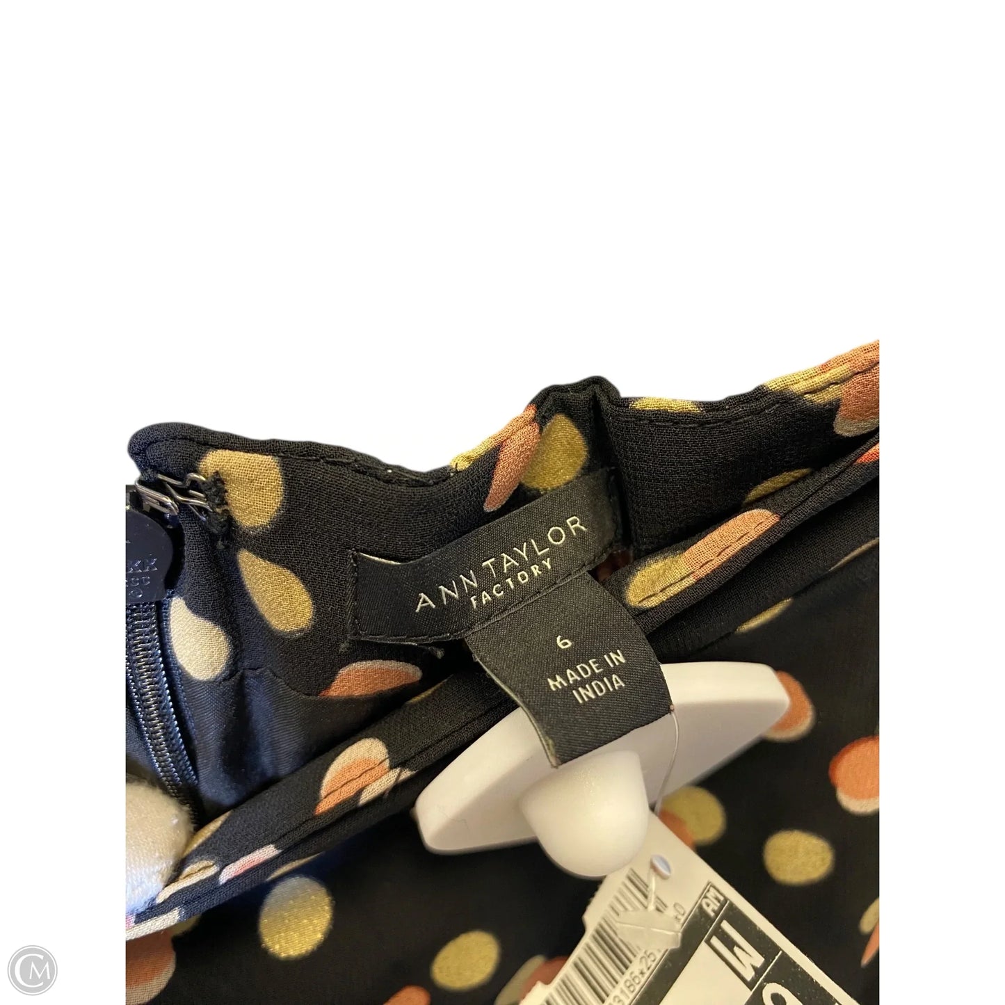 Skirt Maxi By Ann Taylor In Polkadot Pattern, Size: S