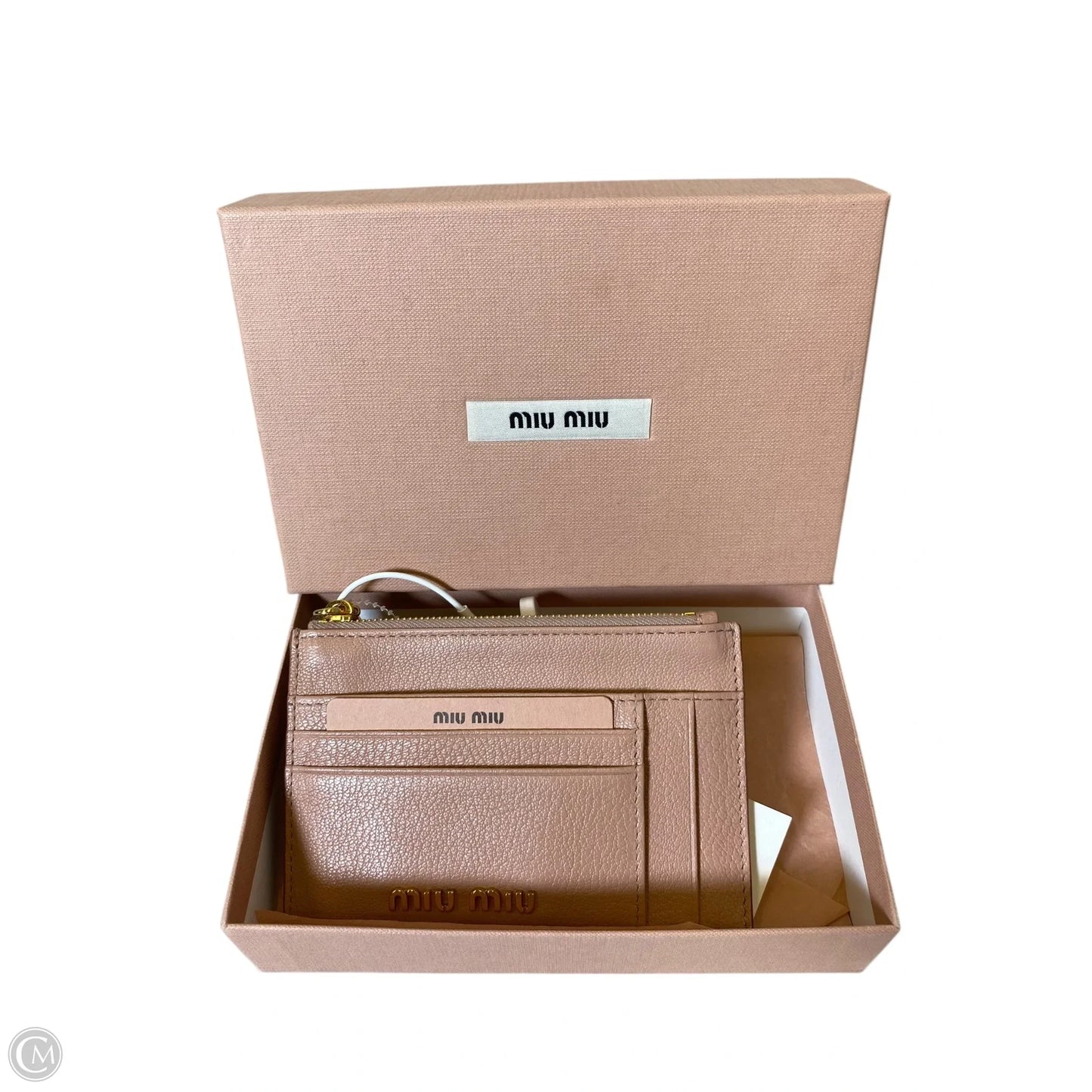 Wallet Luxury Designer By Miu Miu, Size: Small