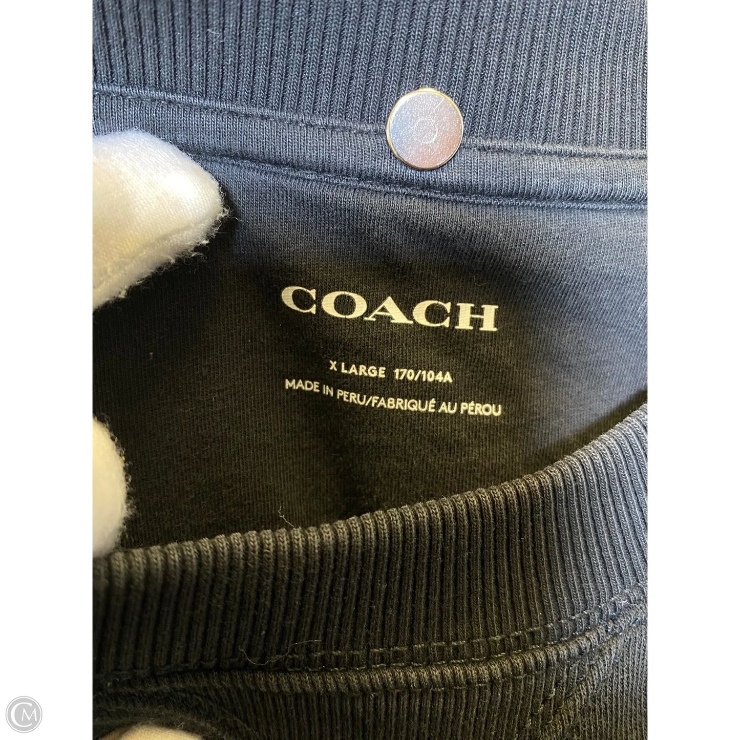 Sweatshirt Designer By Coach In Multi-colored, Size: Xl