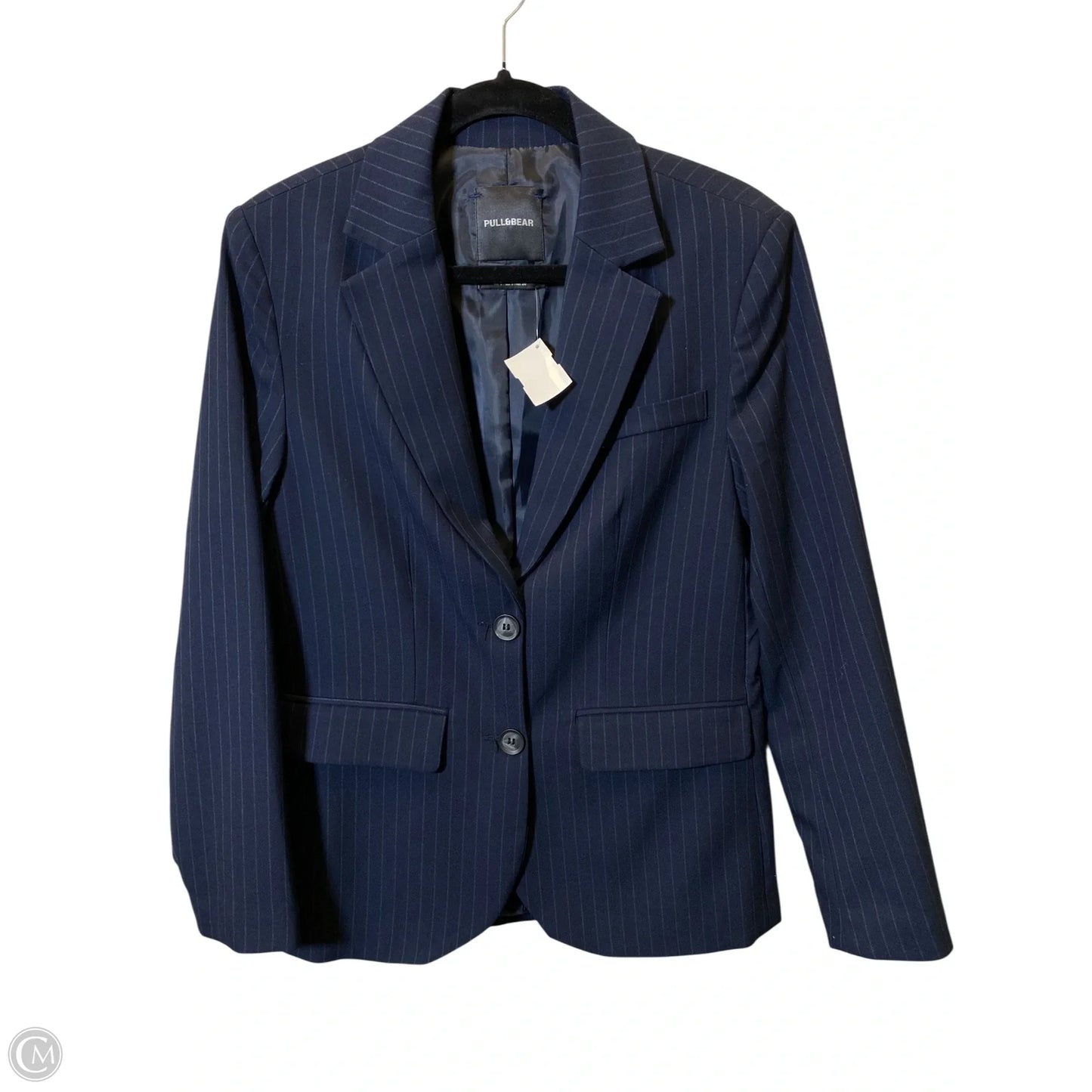 Blazer By Pull&bear In Striped Pattern, Size: S