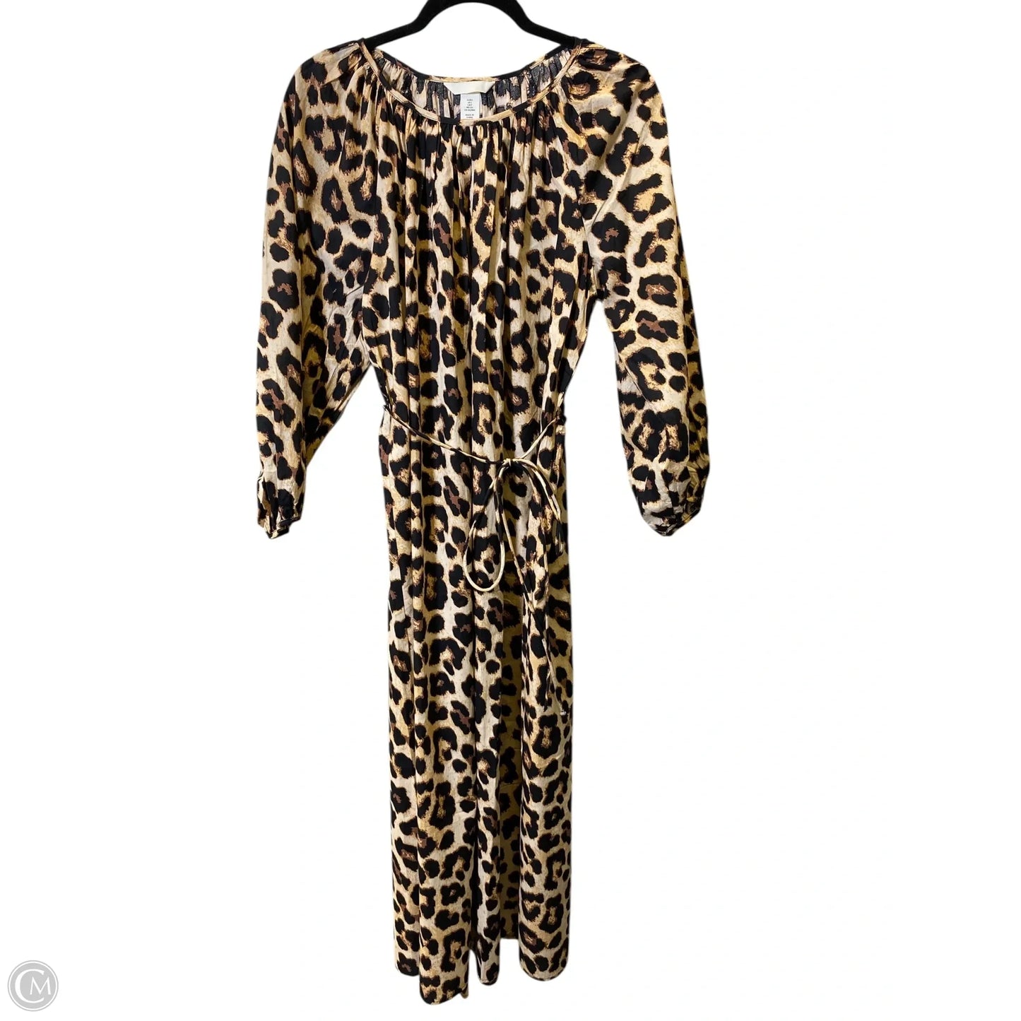Dress Casual Maxi By H&m In Animal Print, Size: S