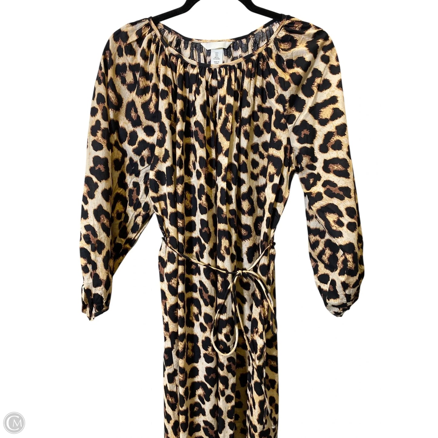 Dress Casual Maxi By H&m In Animal Print, Size: S