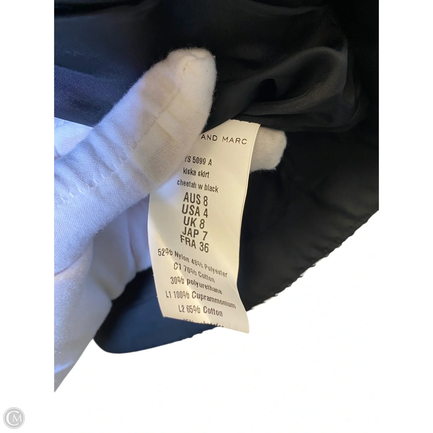 Skirt Midi By Clothes Mentor In Animal Print, Size: 4