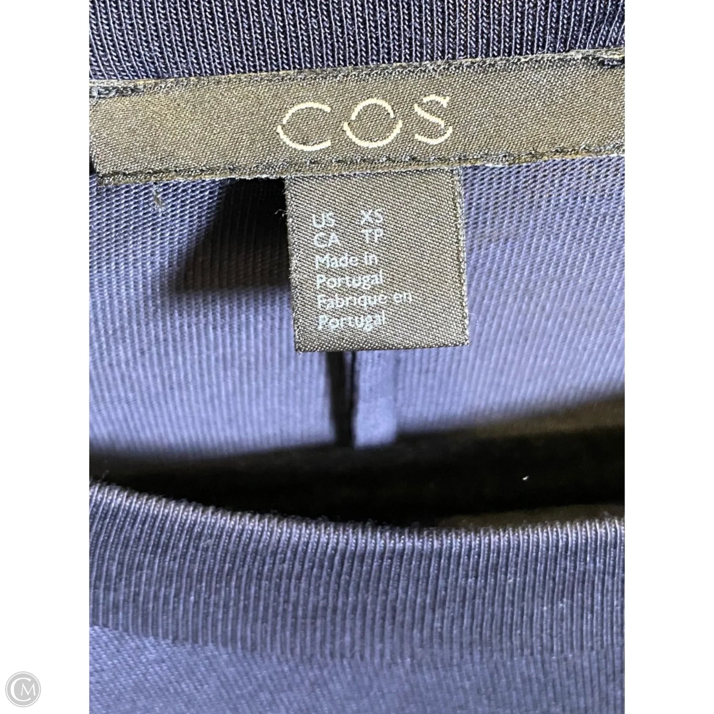 Dress Casual Maxi By Cos In Navy, Size: Xs