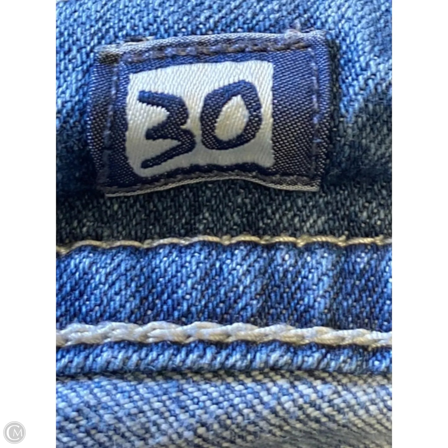 Jeans Boot Cut By Miss Me In Blue Denim, Size: 30