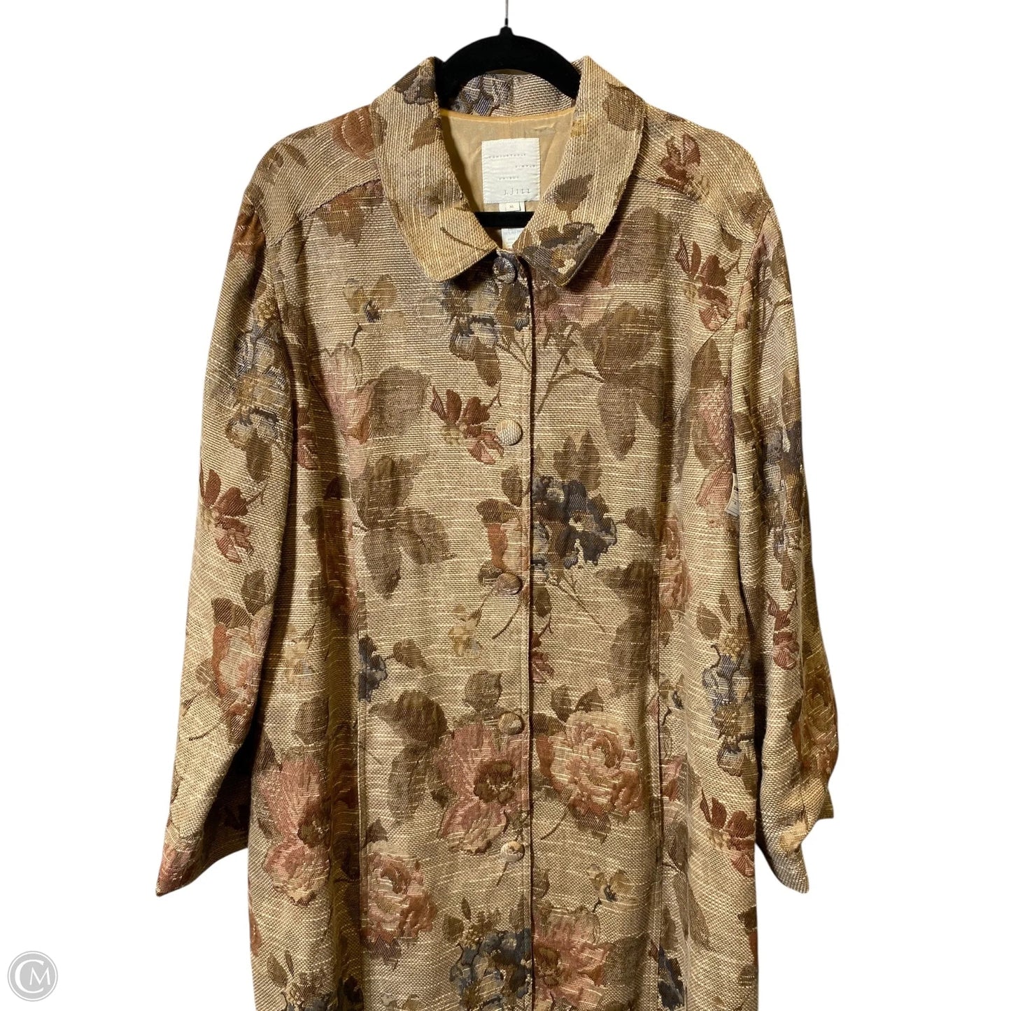 Jacket Moto By J. Jill In Multi-colored, Size: Xl