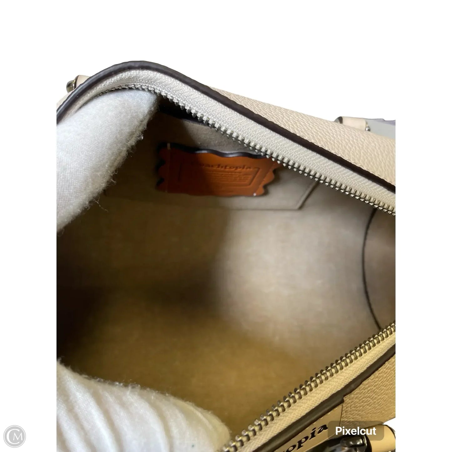Handbag Designer By Coach, Size: Medium