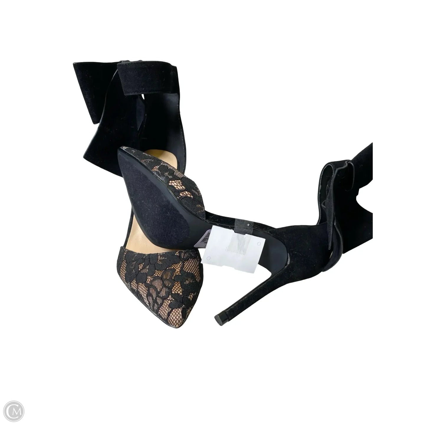 Shoes Heels Stiletto By Shoedazzle In Black & Tan, Size: 7