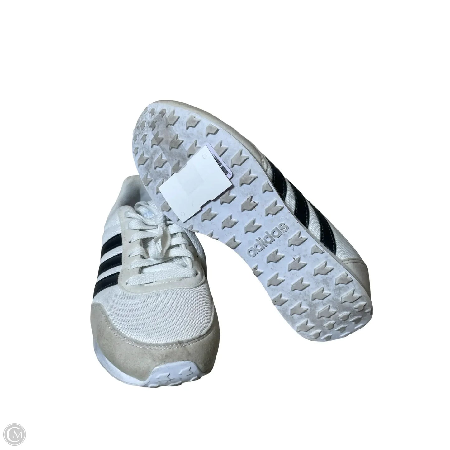 Shoes Sneakers By Adidas In Black & White, Size: 6