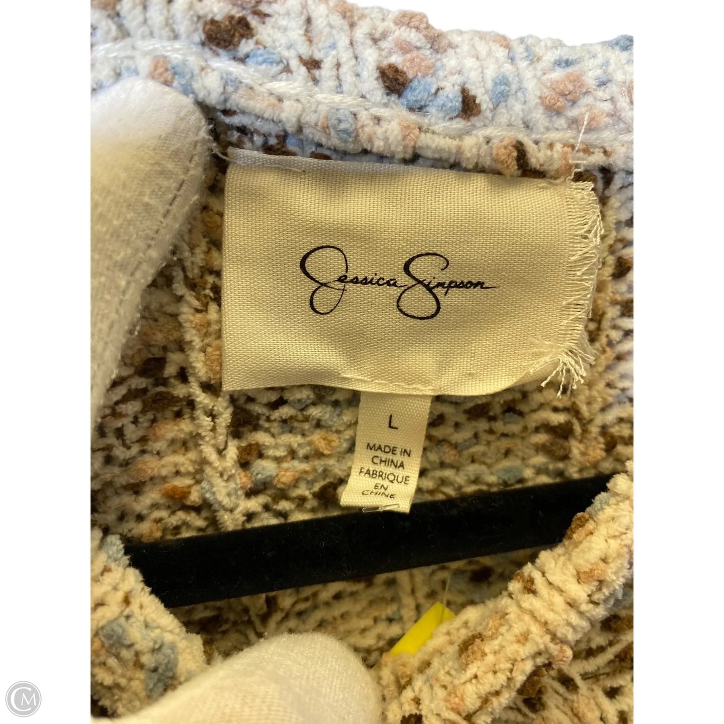 Sweater By Jessica Simpson In Multi-colored, Size: L