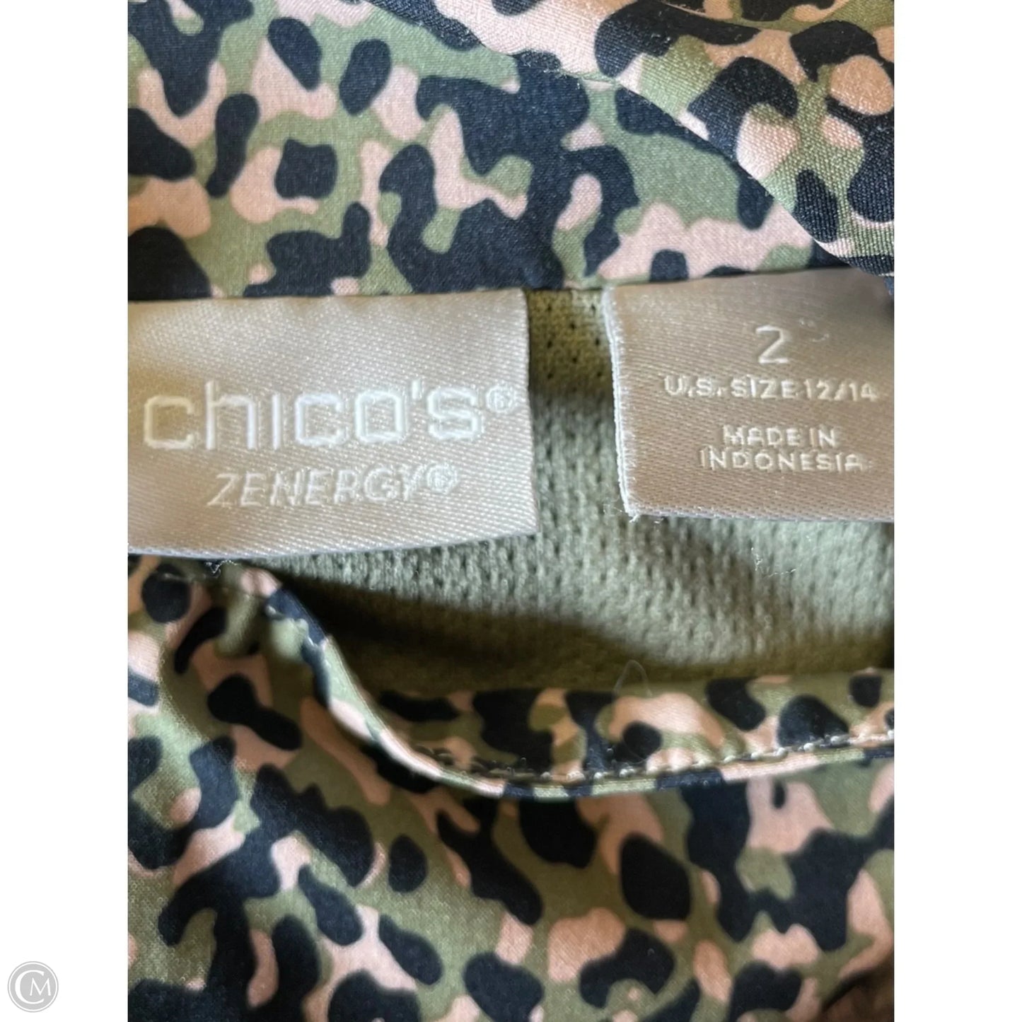 Jacket Other By Chicos In Animal Print, Size: 2