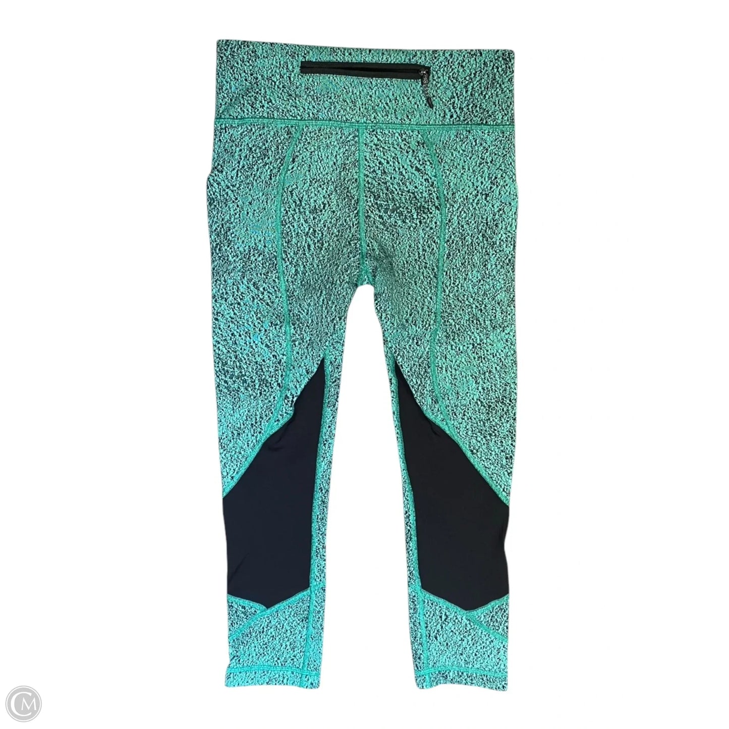 Athletic Leggings By Lululemon In Teal, Size: 4