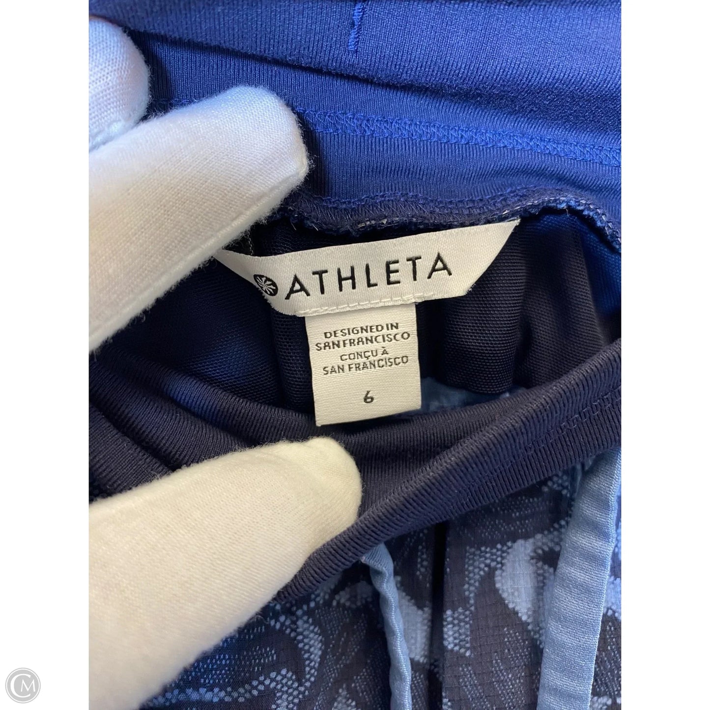 Athletic Pants By Athleta In Blue, Size: 6