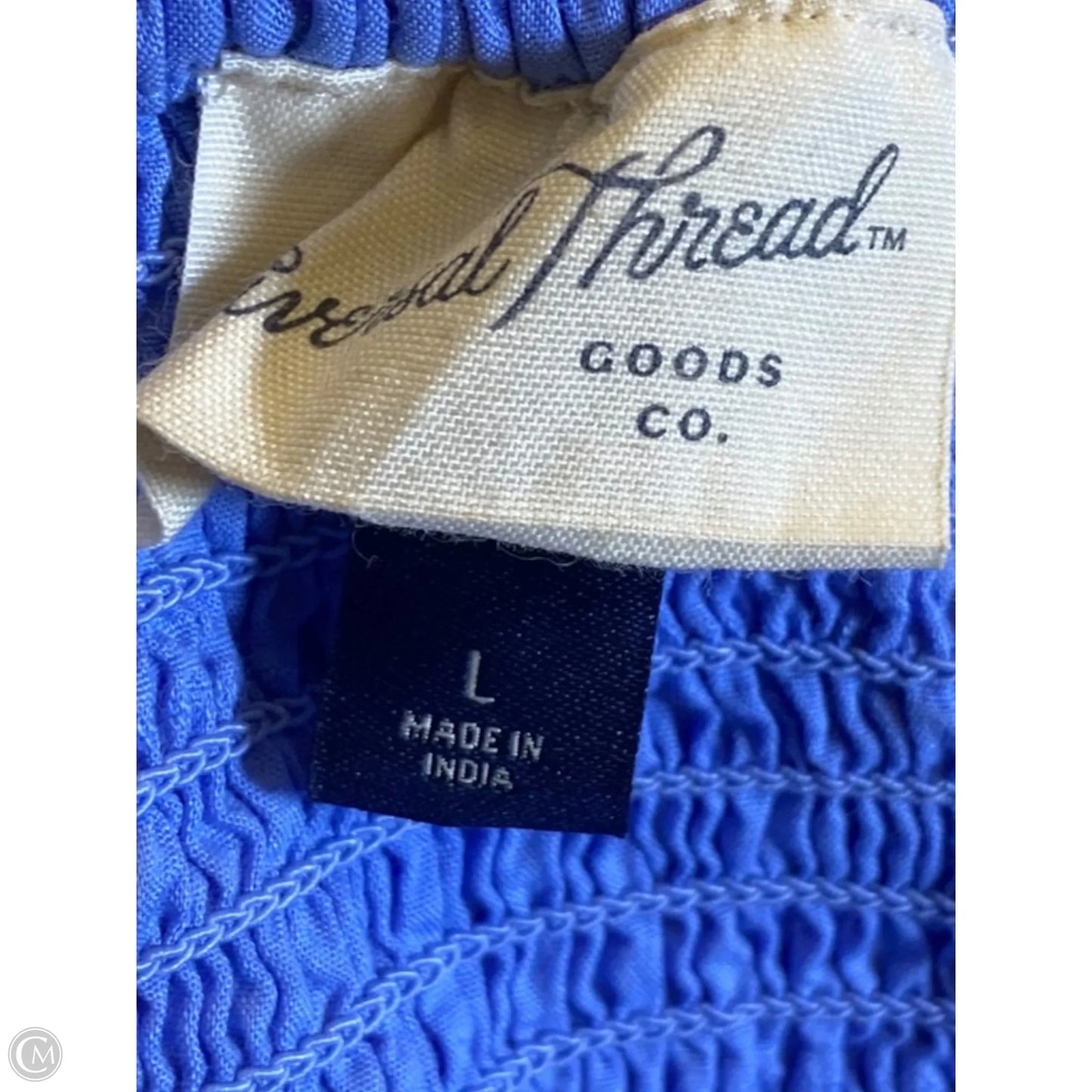 Dress Casual Maxi By Universal Thread In Blue, Size: L