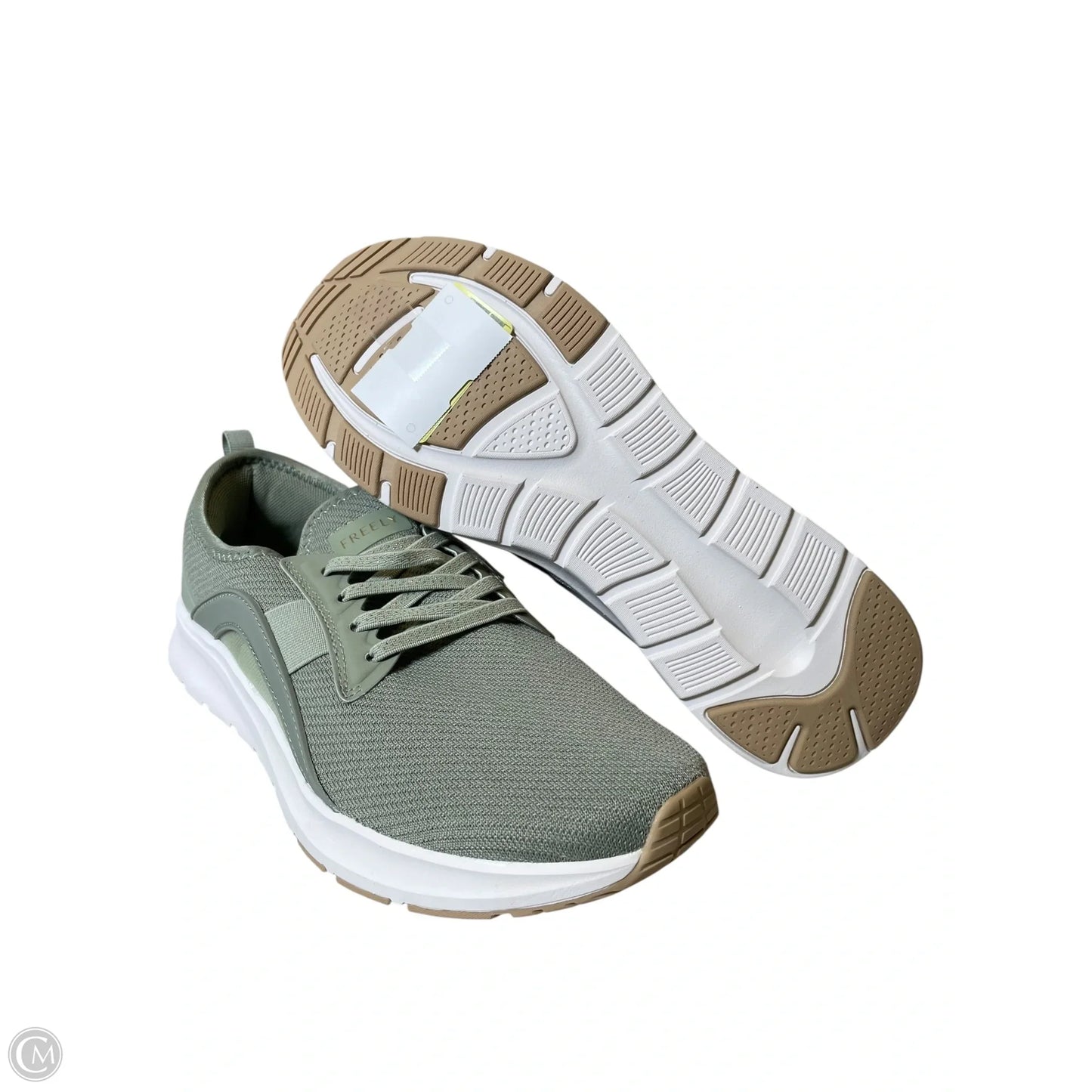 Shoes Athletic By Freely In Green, Size: 10