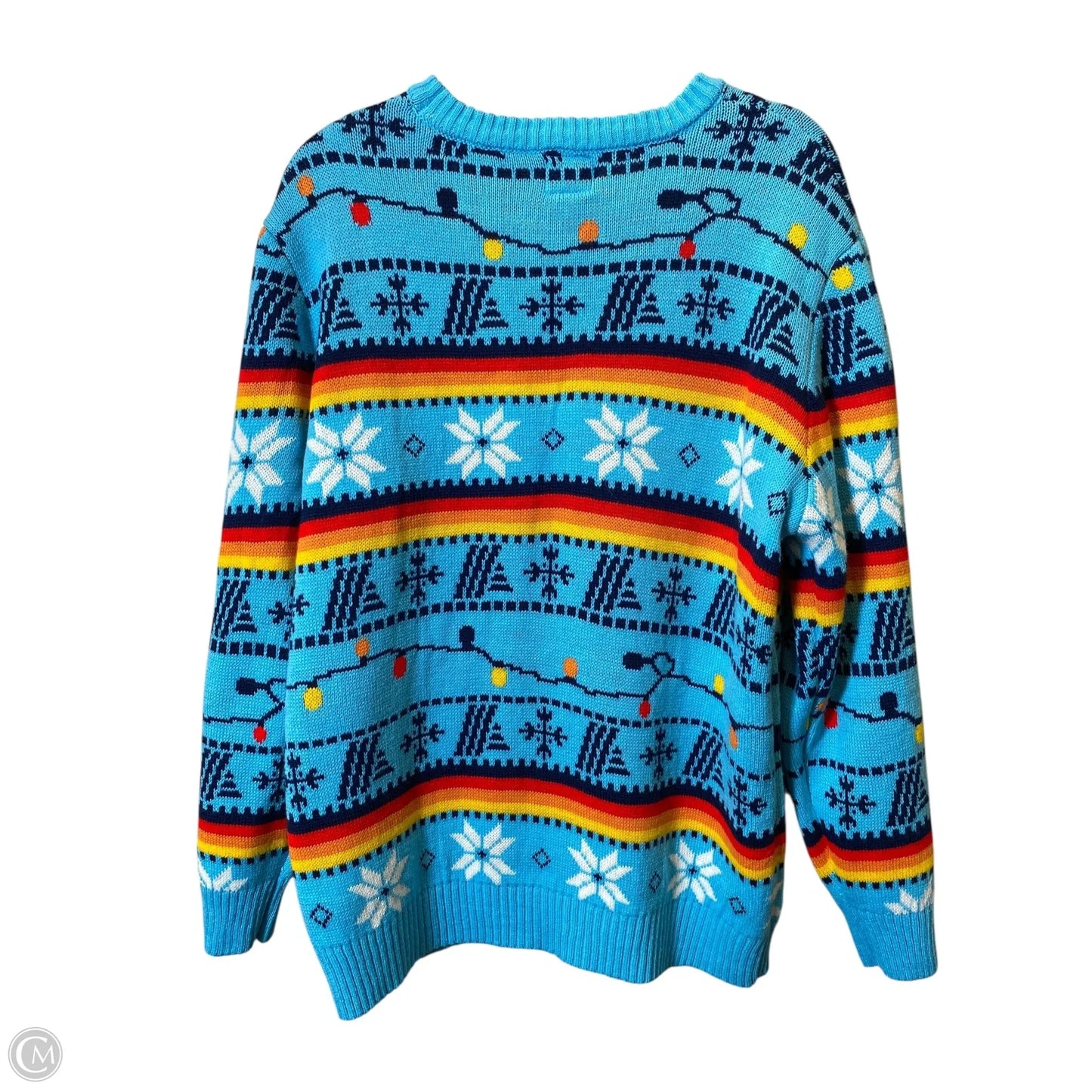 Sweater By Clothes Mentor In Multi-colored, Size: L