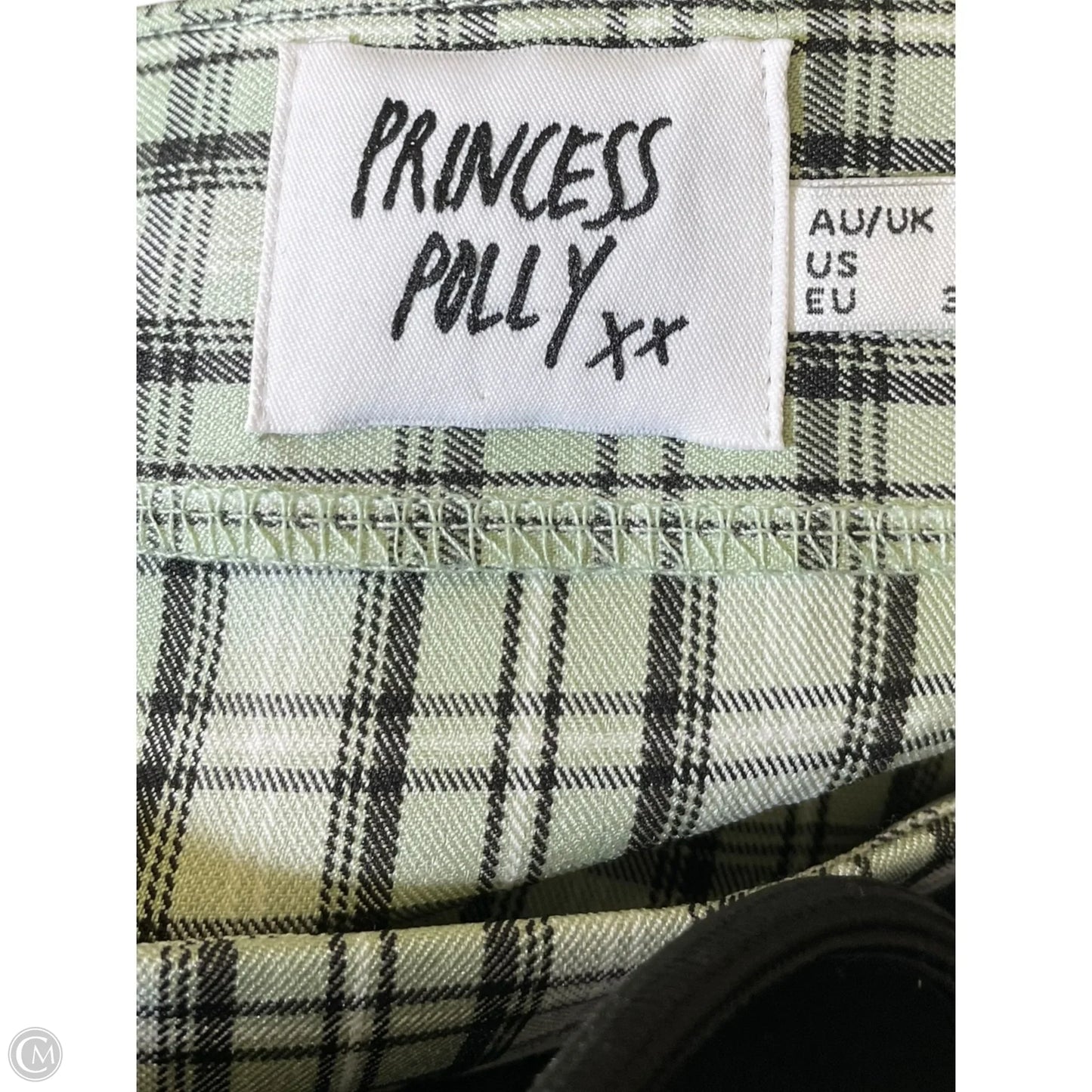 Skirt Midi By Princess Polly In Plaid Pattern, Size: 6