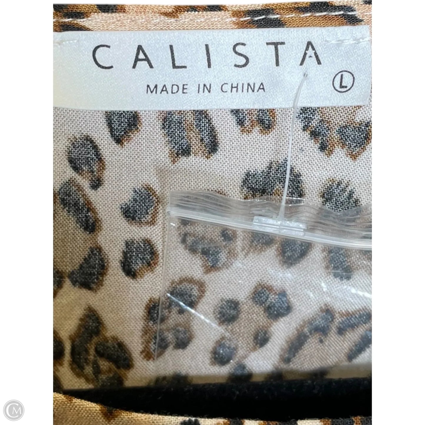 Dress Casual Midi By Clothes Mentor In Animal Print, Size: L