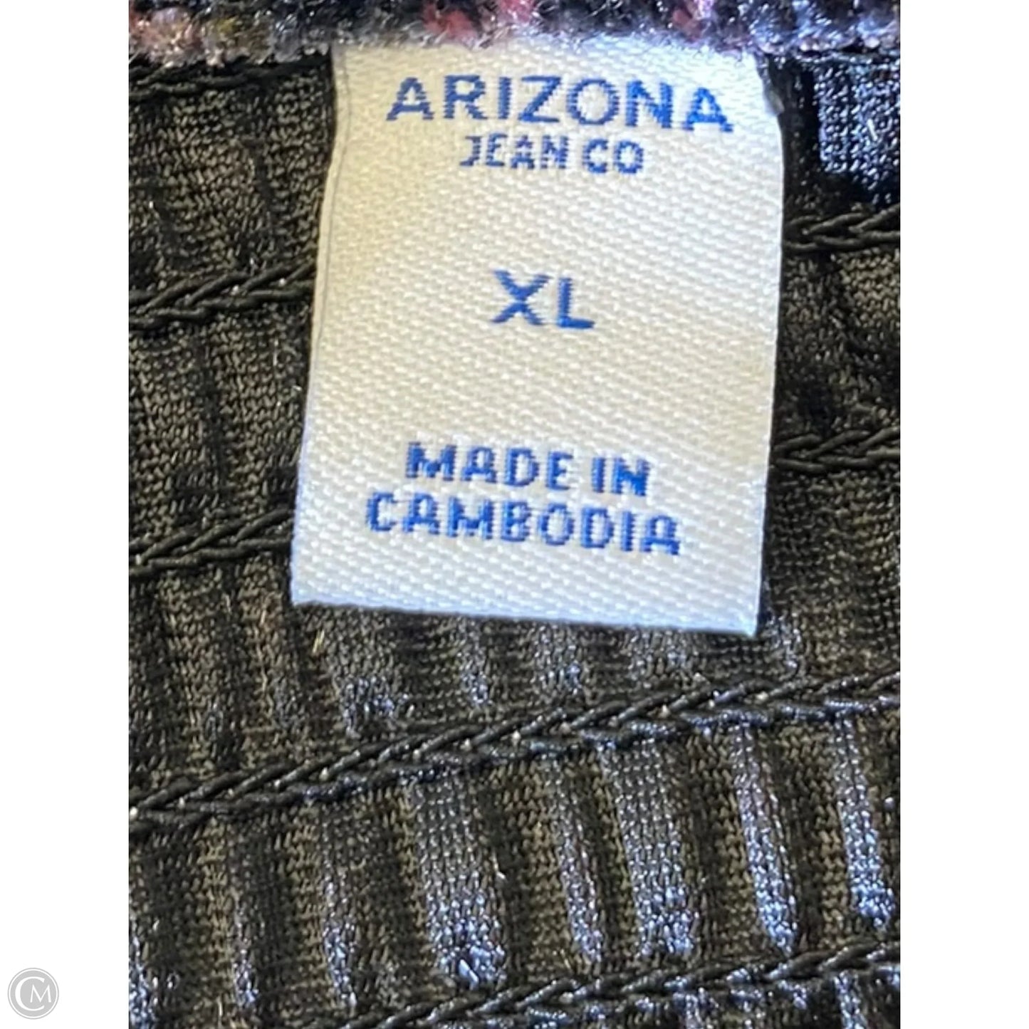 Skirt Midi By Arizona In Floral Print, Size: Xl