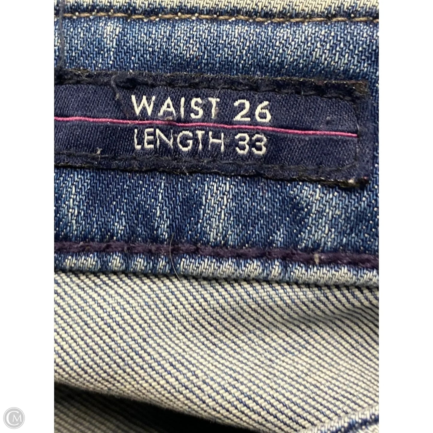Jeans Boot Cut By Vigoss In Blue Denim, Size: 2