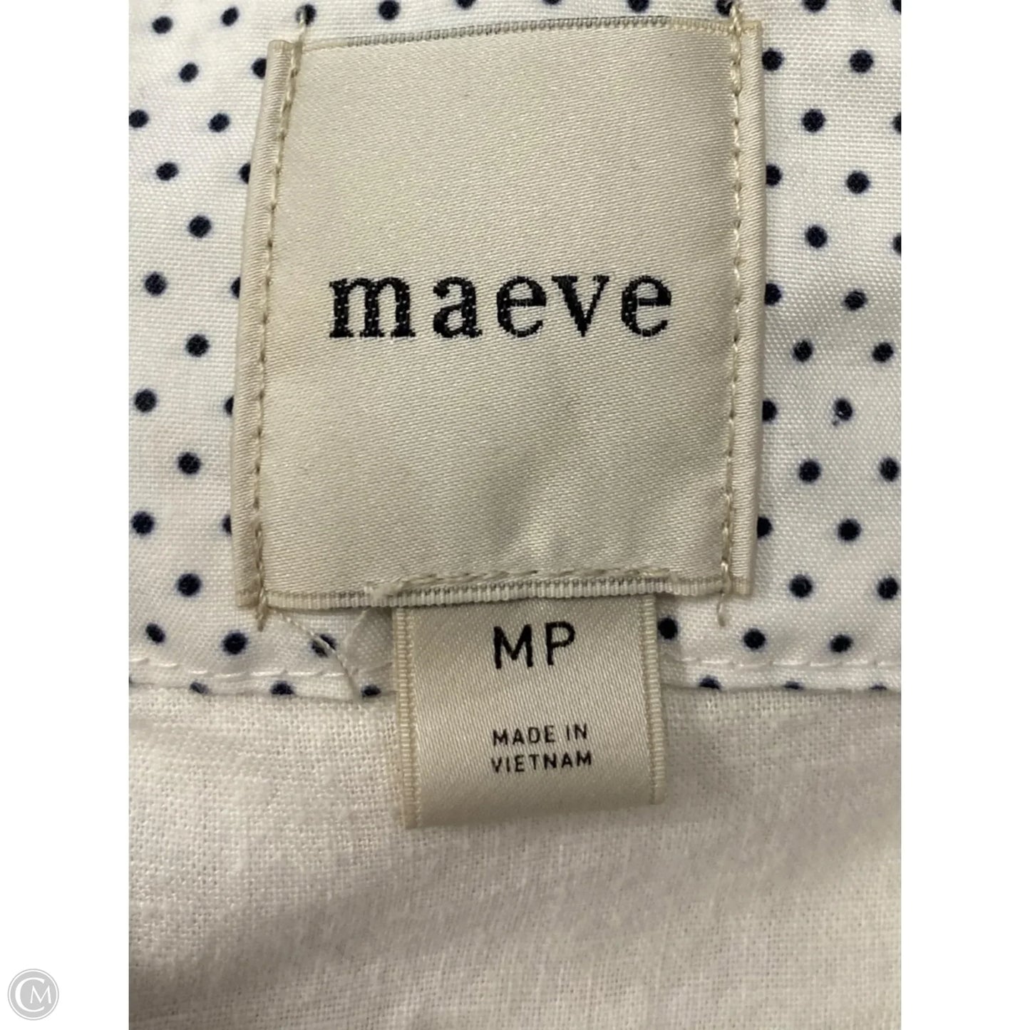 Dress Casual Midi By Maeve In White, Size: Mp