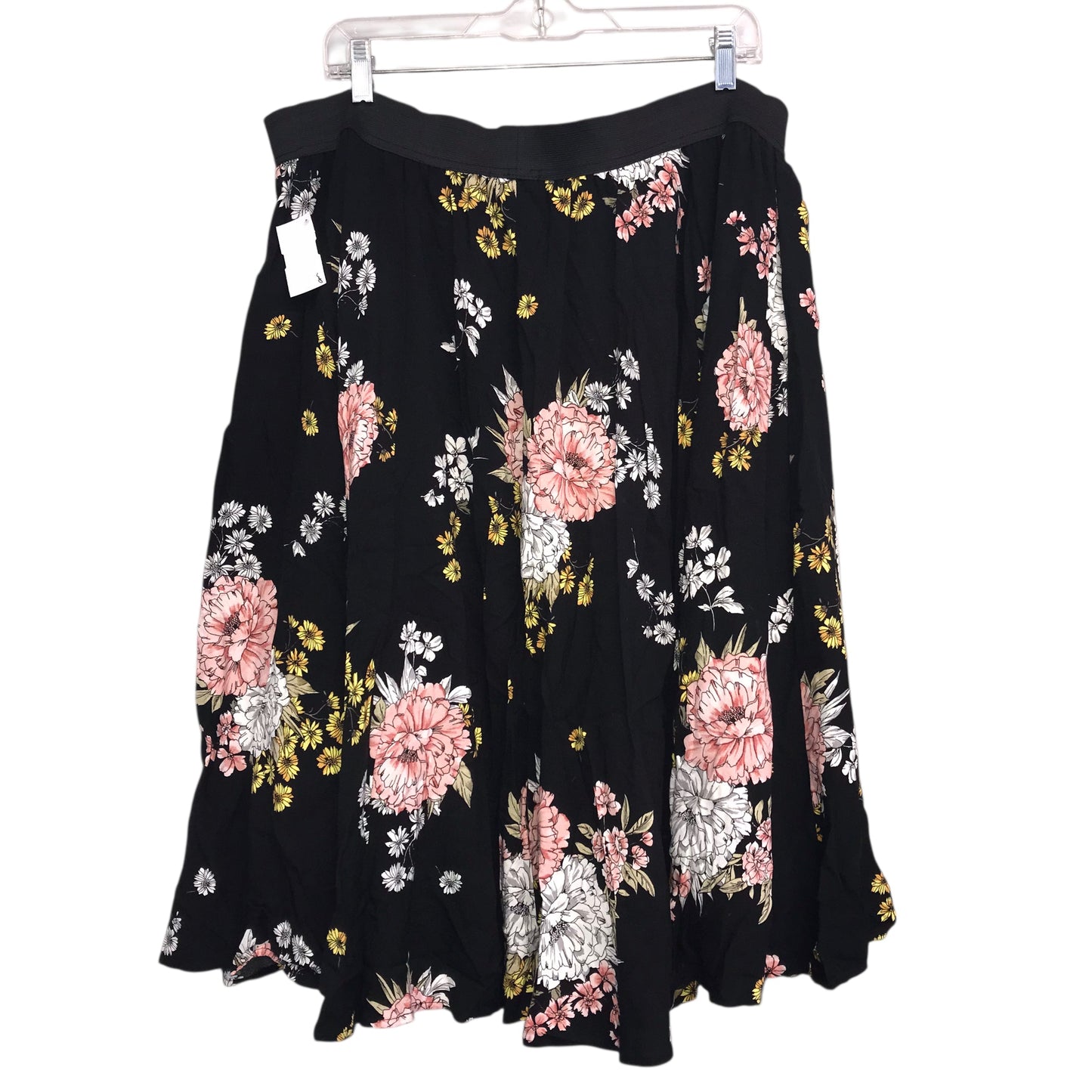 Skirt Midi By Torrid In Floral Print, Size:1X